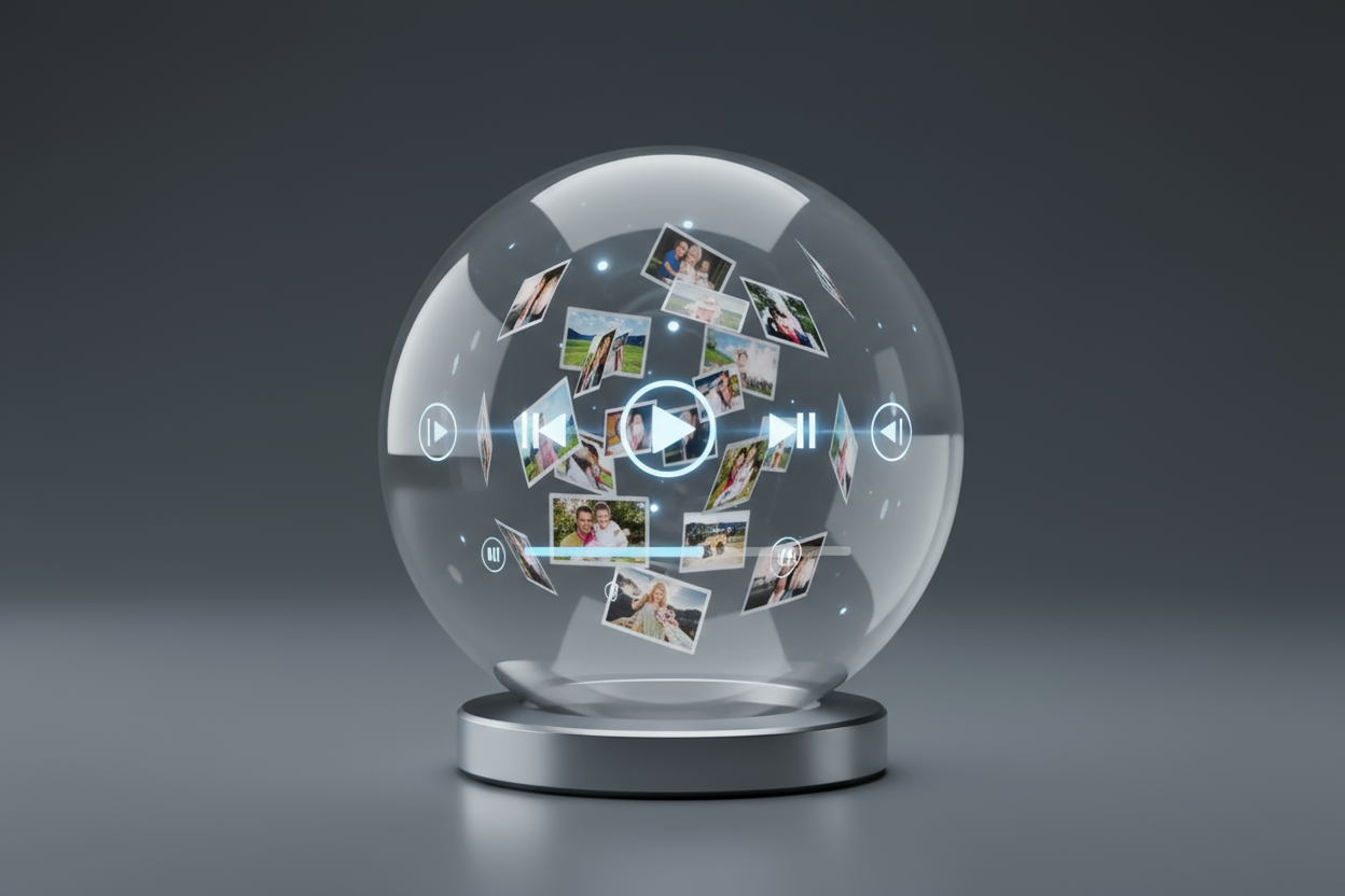 memory orb for video or images